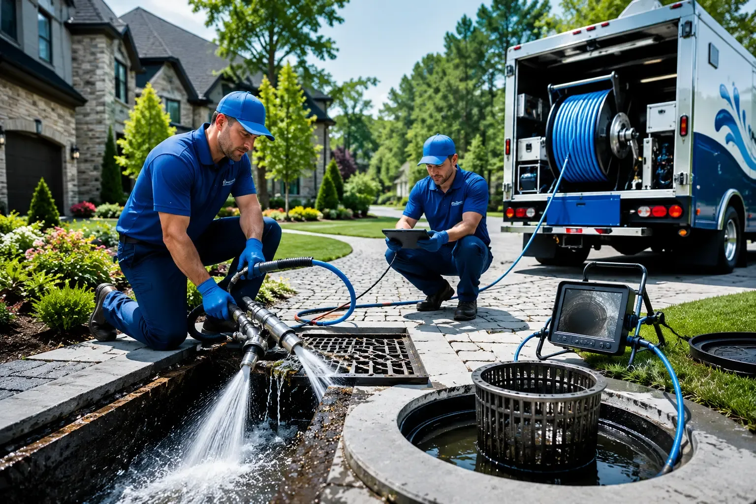 Local outdoor drain cleaning professionals in Marne, MI